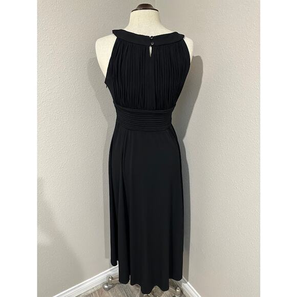 Sangria High Low Sleeveless Midi Dress Black Size 12 - Picture 4 of 10